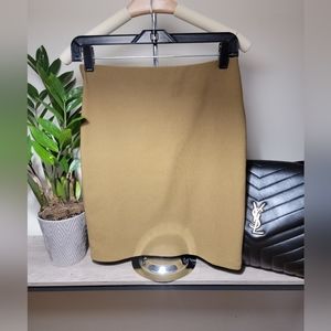 Medium Forever 21 Deep Tan Bodycon Skirt